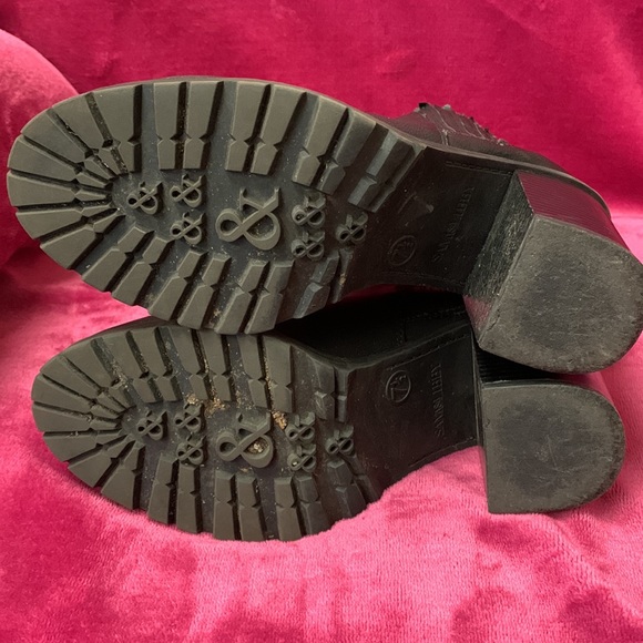 Sam & Libby Black Boots Size 7.5 - Picture 8 of 9